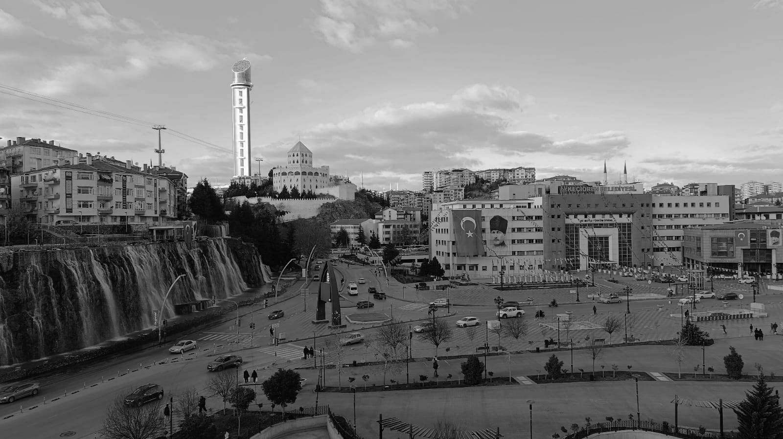 Yükseklerin Gözünden Şehir Silüeti